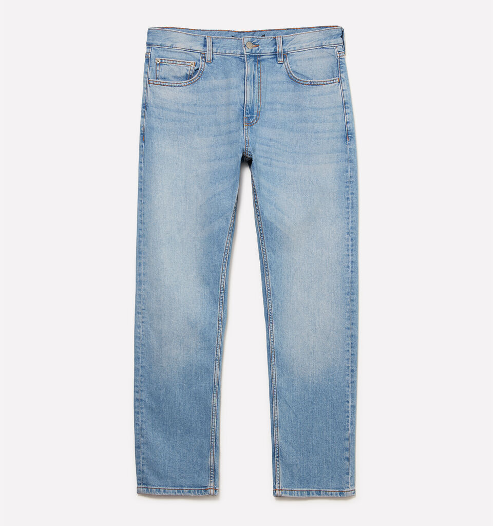 Τζιν Style 75 regular fit ανοιχτό μπλε - τζιν slim fit ανδρικά - Γαλαζιο | Sisley image number 1